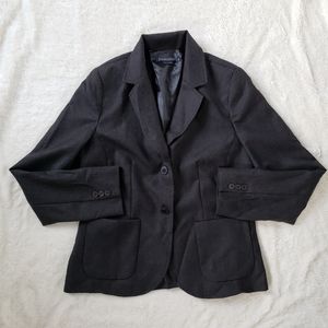 Pendleton Lightweight Wool Flannel Blazer sz 8